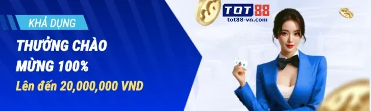 Thưởng 100% Nạp Lần Đầu Cho Thành Viên Mới